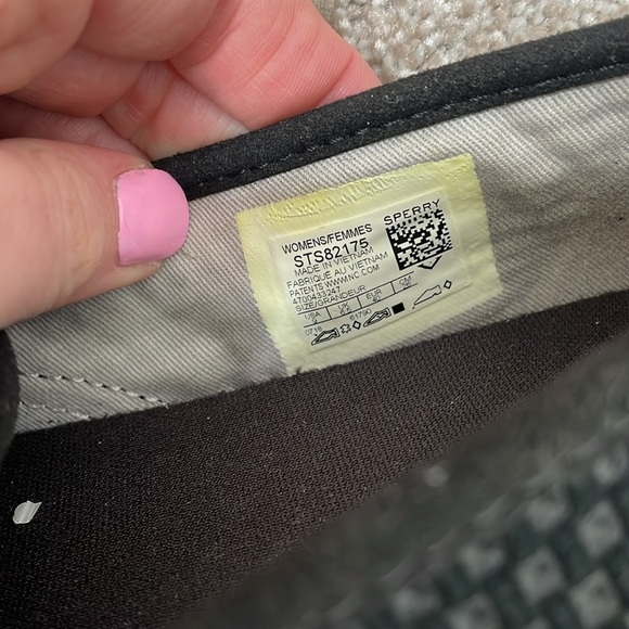 Sperry Seaside Perforated Emboss Suede Slip on Sneaker - Picture 7 of 9